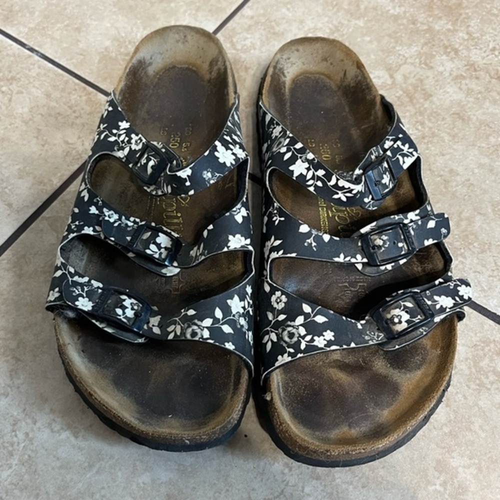 Birkenstock Papillio Florida Leather Strap Sandal